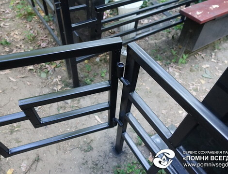 Покраска ограды по полному циклу работ